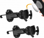 Auto universaalne mobiiltelefoni hoidja kokkupandava k&auml;epideme / pesa hoidja mobiiltelefoni hoidja Pop Air Vent Out Stand Auto Mount 360 kraadi armatuurlaual Desk Wall Mount