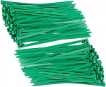 TERF&reg; Kabelbinder, 200 mm x 3,6 mm, Premium-Nylon, sicherer selbstschlie&szlig;ender Mechanismus, Kunststoffbinder f&uuml;r Zuhause, B&uuml;ro, Garten, Garage, Werkstatt, Heimwerken, 100 St&uuml;ck, Gr&uuml;n