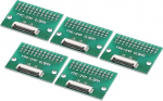 hankimise kaart FPC FFC PCB Converter Board 24P 0.5mm to Female Side Back 1.0mm to DIP 2.54mm LCD 3D Printer Camera DVD TV Laptop Audio Pack of 5