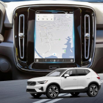 YEE PIN &uuml;hildub Volvo XC40 XC60 XC90 V60 V90 S90 S60 C40 2018-2024 2025 kaitsekilega, PET kaitsekile navigatsioonis&uuml;steemile, 6H, kriimustuskindel [2 tk]