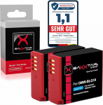 Baxxtar DMW-BLG10 aku 1000 mAh 7.2 V asendusaku Panasonic DMW-BLG10E DMW BLG10 &uuml;hildub Panasonic Lumix DC GX9 G110 G100 TZ202 TZ101 TZ99 TZ91 GF3 GF5 GX7 GX80 LX100 II ZS70 ZS110 jaoks