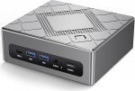 NiPoGi Mini PC Core i5 8259U 16GB DDR4 512GB M.2 SSD Micro lauaarvuti, WiFi 5 BT 4.2 4K HDMI Type-C USB 3.0 Gigabit Ethernet VESA kodukontorile koolile
