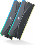 Acer Predator Hera DDR5 RGB RAM 32GB (16GBx2) kuni 7200MHz CL34 - Intel XMP 3.0 & AMD EXPO - PC arvuti m&auml;ngum&auml;lu - must