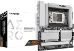GIGABYTE TRX50 AERO D emaplaat - toetab AMD Ryzen Threadripper 9000 seeria protsessoreid, 16+8+4 faasi digitaalne VRM, kuni 7800MHz DDR5 (OC), 3xPCIe 5.0 + 1xPCIe 4.0 M.2, Wi-Fi 7, 10GbE LAN, USB4