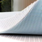 subrtex Topper 160 x 200 cm, 7,5 cm k&otilde;rge geel-m&auml;luvahu Topper H3 & H4 k&otilde;va madratsi pealisplaat hingava ja pestava kattega Box Spring voodi, haagissuvila ja diivanvoodi jaoks.