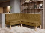 S&ouml;&ouml;gitoa nurgapink - k&ouml;&ouml;ginurgapink koos hoiukonteineriga - kaasaegne istumisnurk k&ouml;&ouml;gis - Veluurkangas - polsterdatud seljatugi - mesi - monoliit 48-140 x 200 cm
