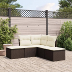 Lounge m&ouml;bel Outdoor Balkon m&ouml;bel gartenlounge Outdoor gartenlounge setGartensofad ohne Armlehnen 2 STK. Wachsbraun Massivholz KieferGeeignet f&uuml;r Schlafzimmer