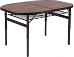 BO-Camp Melrose t&ouml;&ouml;stuslaud, 120 x 80 cm, must puidu v&auml;limusega, 7,2 kg, 30 kg kandev&otilde;ime, alumiinium, MDF