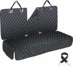 ANOSOSPECIAL veekindel lapse istmepadi koera tekk auto tagaistmel ISOFIX (must XL), autoistme kate koera tagaistmel, kriimustuskindel koera tagaistme universaalne sobiv maasturid