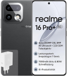 realme 16 Pro+ nutitelefon 8GB + 256GB, kaamera 50MP, Snapdragon&reg; 7 Gen 4, Titanium aku 7000mAh, kiirlaadimine 80W, Air 8 k&otilde;rvaklapid, Hall