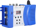 HDM69 Digitaalne RF HDMI-modulaator 47-868MHz AV RF-muunduriks Kaasaskantav VHF UHF PAL standardmoodulaator EL 100-240V, sinine