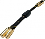 Roline 3.5mm kuldne adapterkaabel
