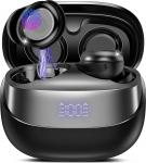 Bluetooth k&otilde;rvaklapid, 2026 Mini In-Ear k&otilde;rvaklapid Traadita Bluetooth 5.4 HiFi Immersive Sound, 47 tundi m&auml;nguaega Sleep k&otilde;rvaklapid passiivse m&uuml;ra maskeerimisega, LED-ekraaniga k&otilde;rvaklapid magamiseks