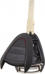 hankimise kaart auto v&otilde;ti Shell 3 nupud auto v&otilde;tme puhul Shell kaugjuhtimispuldi kaugjuhtimispuldi Key Cover for Porsche Boxster 987 Cayman 911 997