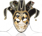 Veneetsia t&auml;ismask naistele - Retro karneval ja maskiball mask Halloweeniks, j&otilde;uludeks ja pidudeks