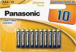 Panasonic LR03APB/10BW AAA leelispatareid (10 tk)