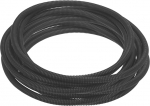 QUARKZMAN jagatud kaablikanalisatsioonitoru 1/2 tolli (12 mm) ID 50 jalga (15 m) kaablikanalisatsioonitoru soojus- ja k&uuml;lmakindel -40 F kuni 257 F plastist paindlik voolik kaablikaitse elektrikaablitele, must