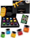 Hallingers Genuss Manufaktur Spice Gift Set - 12 Premium Spices in Glass, Elegantne kinkekarp toiduvalmistamiseks ja grillimiseks, Spice Set "Herzlichen Gl&uuml;ckwunsch", kingiidee meestele, ka j&otilde;uludeks.