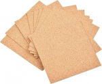 10 x Rectangular Cork Coasters, 11.5 x 8.2 Inch Cork Plates for Cork Panels, Self-Adhesive Cork Plates for Wall Decoration, Pack of 10