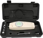 NK 500 Analoges Dynamometer, Kraftmesser mit Zifferblatt, Push-Pull-Tester mit 500 N Kapazit&auml;t f&uuml;r Elektronik, Ger&auml;te, Autoteile, inklusive mehrerer Spitzen und Zubeh&ouml;r
