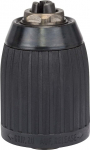 Bosch 2608572062 Keyless Chucks Upto 16mm 2-13x1/2-20 GSB, Black, Stainless Steel, 16 mm