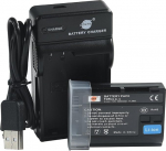 DSTE EN-EL15 Li-ioon aku ja mikro USB laadija, mis &uuml;hildub Nikon D500 D600 D610 D750 D800 D800E D810A D850 D7000 D7100 D7200