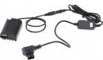 FOTGA D-Tap to DMW-BLK22/DMW-DCC17 dekodeeritud dummy aku alalisvoolu pistikupesa toitejuhe PANAS0NIC LUMIX DC-S5 S5K GH6 GH5M2/GH5 II kaamerale