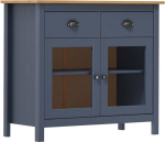vidaXL Sideboard Hill Hall 90 x 40 x 80 cm Massiivne m&auml;nnipuit