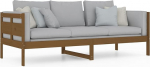 Tidyard p&auml;evavoodi Diivanvoodi K&uuml;lalisvoodi Diivanvoodi Magamistoa voodi Polsterdatud diivan Lounge diivan K&uuml;lalisdiivan Diivan istekohaga diivan Polsterdatud voodi 80 x 200 cm (B x L), massiivne m&auml;nnipuit