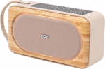 Marley House of Roots Solar Bluetooth k&otilde;lar - v&auml;ike kaasaskantav p&auml;ikesek&otilde;lar Bluetooth Box reisimiseks ja v&auml;ljas, IP67 veekindel, 14 tundi m&auml;nguaega - minik&otilde;lar mobiiltelefonile, kreemjas v&auml;rviga