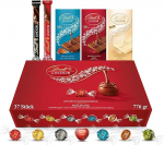 Lindt &scaron;okolaadi kinkekarp - 776gr (37-osaline komplekt) - Erinevad &scaron;okolaaditahvlid ja -kuubikud, Lindor &scaron;okolaadikarp, t&auml;nukingitus v&otilde;i kingitus s&uuml;nnip&auml;evaks v&otilde;i p&uuml;hadeks
