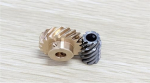 Motor Pinion Worm Gear 45 kraadi Offset Gear 45# terasest spiraalratas 1:2,25 Roolimine Brass Gear 1 Set = 90 kraadi 1 Moodul 1 8T 8T Worm (6mm Hole)