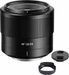 TTArtisan AF 23mm F1.8 XF Lens Auto Focus APS-C for FX-Mount Cameras X-A1 X-A10 X-M1 X-T1 X-T10 X-T100 X-PR01 X-PR03 X-E1 X-E2S XS10 X-H1 X-H2S and More (Black)