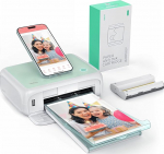 Fotodrucker f&uuml;r Smartphone, YOTON Mobiler Drucker mit 54 St&uuml;ck Fotopapier (4x6") und 1 Patrone, Unterst&uuml;tzt 15Sekunden-AR-Videodruck, WIFI-Verbindung,Verf&uuml;gbar f&uuml;r iOS und Android phones/Laptops