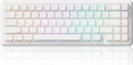 ATTACK SHARK X65 HE Magnetic Switch Rapid Trigger Keyboard, 65% juhtmega m&auml;nguklaviatuur 8000 Hz prooviv&otilde;tusagedusega, 0,01 mm RT t&auml;psusega, PBT klahvid, QMK draiver, RGB (valged kontuurid)