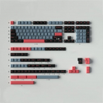 8008 klahvikorkid, 172 klahvi, Cherry profiiliga topeltklahvikorkide komplekt sobib 60% 65% 95% Cherry MX Switch ISO ANSI paigutusega mehaaniline klaviatuur