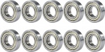10/20 St&uuml;ck Kugellager Rillenminiaturlager for Skateboard Roller 3D-Drucker Lager 688ZZ 608ZZ 623ZZ 625ZZ 685ZZ (V&auml;rv : 687ZZ 7x14x5mm, Suurus : 20PCS)