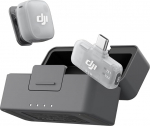 DJI Mic Mini 2 (1 TX+1 Mobile RX+Ladeschale), Ansteckmikrofon, kabelloses Lavalier-Mikrofon f&uuml;r iPhone und Android/Tablet/PC, Handy-Mikrofon, Plug-and-Play, Ultraleicht, Ger&auml;uschunterdr&uuml;ckung, Vlog