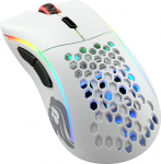 Glorious Gaming Model D Wireless Gaming Mouse - Superleichte 69 g, verz&ouml;gerungsvaba 2,4-GHz-Funk, bis zu 71 tunni aku, RGB-Beleuchtung, BAMF-sensor, ergonoomiline, 6 klahvi - Mattwei&szlig;