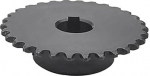 Hammaste rullketas, 1 tk 20-40 hammas 04C ketiratta 10-20 mm v&otilde;tmeava puuriga 45# terasest t&ouml;&ouml;stuslik ketiratas ratas mootoriketi ketas) (25 hammast, 12 mm (5 x 2,3 mm))