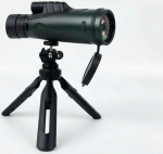 Zoom monokkel 10-30 x 50 koos k&auml;erihma ja kotiga, sobib t&auml;iskasvanutele, veekindel monokkel loomade vaatlemiseks, fotograafidele, matkamiseks, v&auml;ljas (roheline)