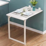 FAXJRU Wandtisch Klappbar,wandklapptisch Klapptisch Wand, An der Wand Montierter, Klappbarer Drop-Leaf-Tisch, Umwandelbarer Schwebender Esstisch f&uuml;r Kleine R&auml;ume, Heimb&uuml;ro-Tisch, Schreibtisch