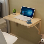 Platzsparender Klapptisch zur Wandmontage, 120 x 60 cm, perfekt f&uuml;r Computer, Arbeitszimmer, K&uuml;che, Esszimmer, vielseitiges, stabiles, modernes Design f&uuml;r kleine R&auml;ume