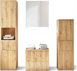 AUSTIN Vannitoam&ouml;&ouml;blikomplekt Artisan Oak Look, Wild Oak Look, FSC sertifitseeritud, kaasaegne vannitoam&ouml;&ouml;blikomplekt, 4-osaline, 200 x 181 x 36 cm (B x K x S)