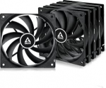 ARCTIC F12 (5 tk) - PC ventilaator, 120 mm standardne korpuseventilaator, vaikne ventilaator, korpuseventilaator standardse korpusega, v&otilde;imalik push v&otilde;i pull konfiguratsioon, 1350 rpm - must