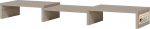 Probus Screen-Up monitoride tugi - Ergonoomiline monitori tugi, reguleeritav laius 70 kuni 105,5 cm, Lindberg Oak Design, ajatu stiil - Made in Germany