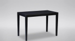 M2 Kollektion Gunar Desk, Wood Composite, Black, W/H/D = 110 x 75 x 60 cm