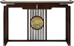 Konsolentisch, Konsolentisch aus Massivholz im Landhausstil for Eingangsbereich, Wohnzimmer Flurtisch(L)