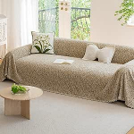 Diivan &Uuml;berwurfdecke 1/2/3/4 Sitzer Chenille Vintage Sofabezug L Form U Ecksofa Gro&szlig;e Sofa &Uuml;berzug Vielseitige Sofa&uuml;berwurf Diivan &Uuml;berzug Diivan Cover Futonbezug Mit Quaste(180 * 460cm)