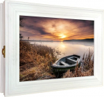 Cer-Plast puidust v&otilde;tmekapp, seinakapp koos v&otilde;tmehoidjaga, seinakorraldus v&otilde;tmete hoidmiseks, v&otilde;tmekapp, vintage v&auml;limus, puidust v&otilde;tmekapp